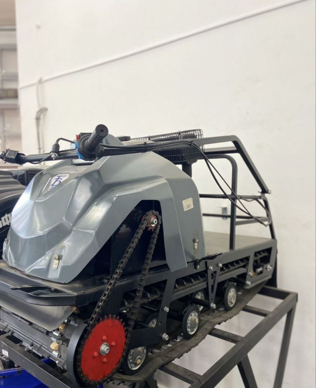 Мотобуксировщик Бурлак М2 (Короткий) 9 л.с